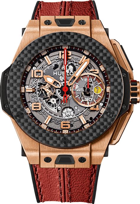 La Cote des Montres: Hublot Big Bang Ferrari “Carbon Red 